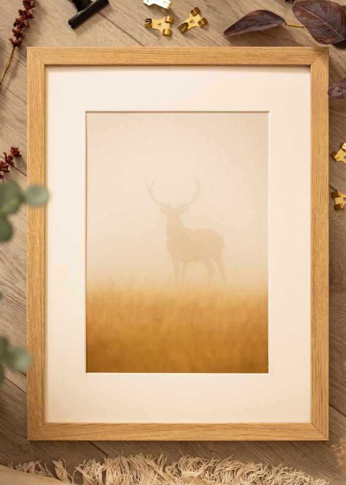 Cadre Hermes Verre acrylique Natural Oak 30x40 cm