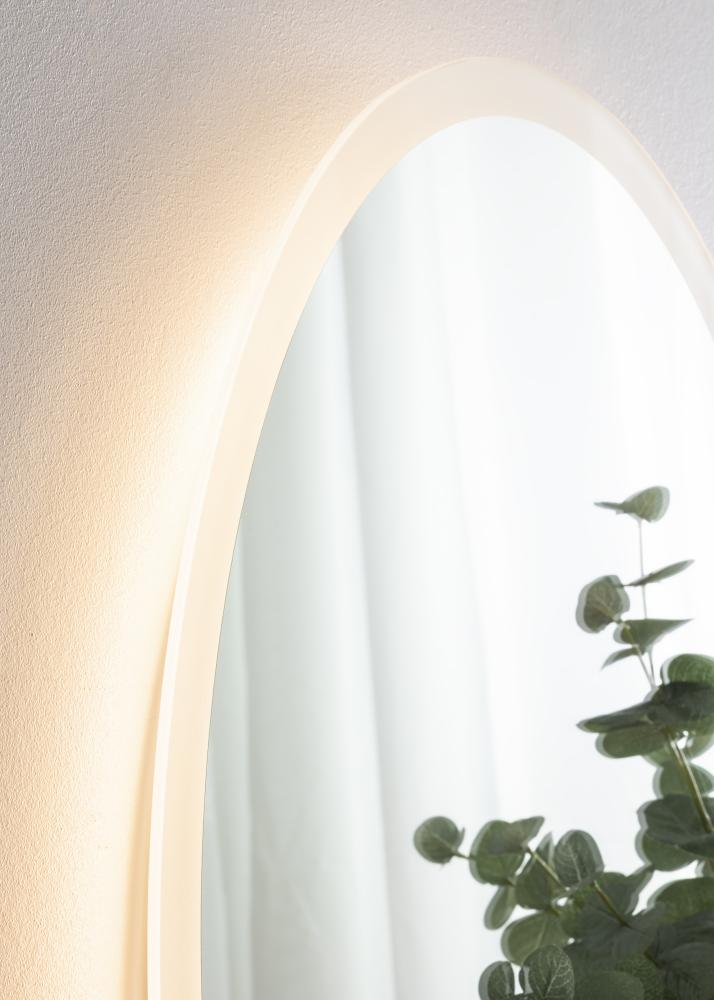 KAILA Miroir Oval LED 80x100 cm