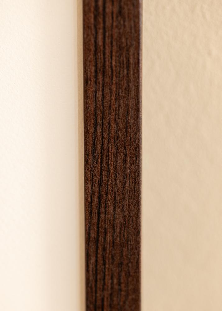 Cadre Deco Verre acrylique Noyer 13x18 cm