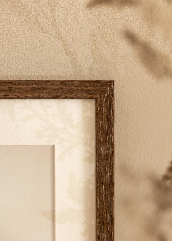 Cadre Hermes Verre acrylique Noyer 28x35 cm