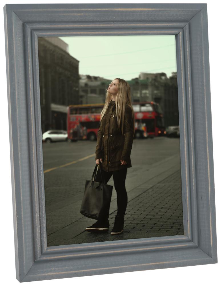 Cadre Vintage Home Gris 15x20 cm