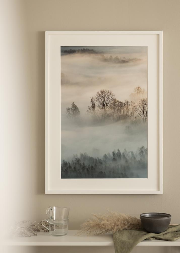 Cadre Exklusiv Blanc 50x50 cm