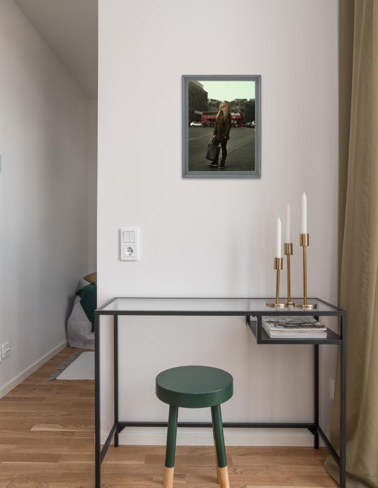 Cadre Vintage Home Gris 30x40 cm