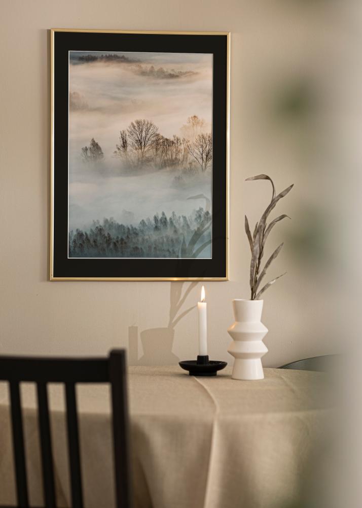 Cadre New Lifestyle Or 30x40 cm - Passe-partout Noir 20x30 cm