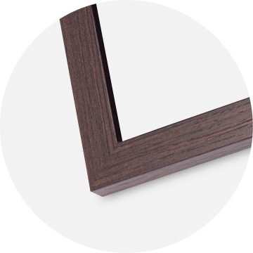 Cadre Deco Verre acrylique Noyer 13x18 cm