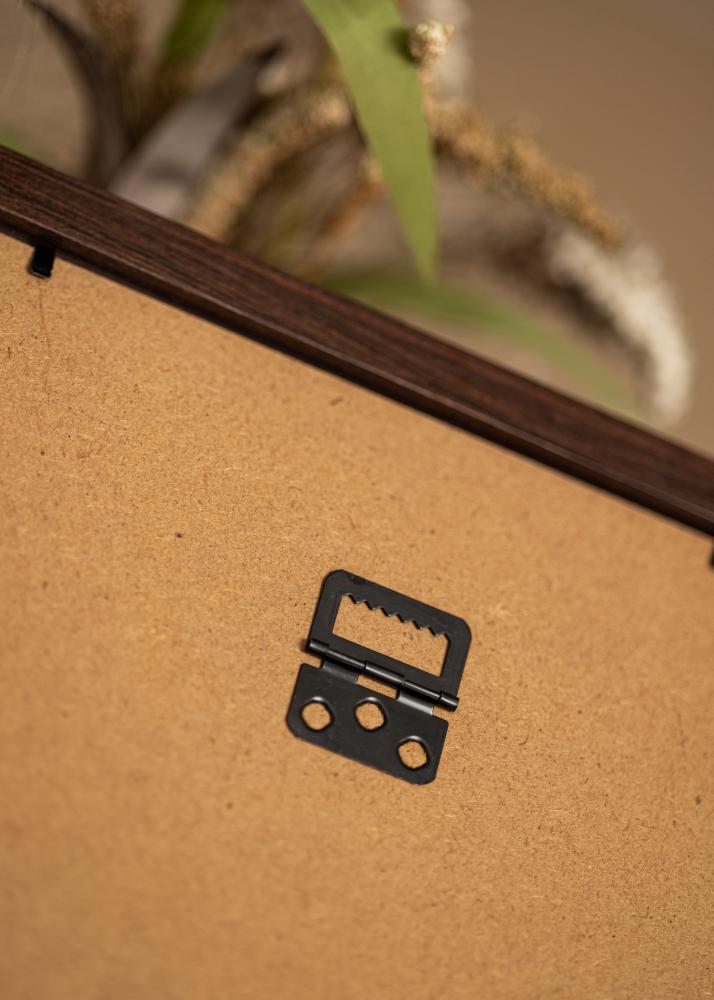 Cadre Deco Verre acrylique Noyer 50x60 cm