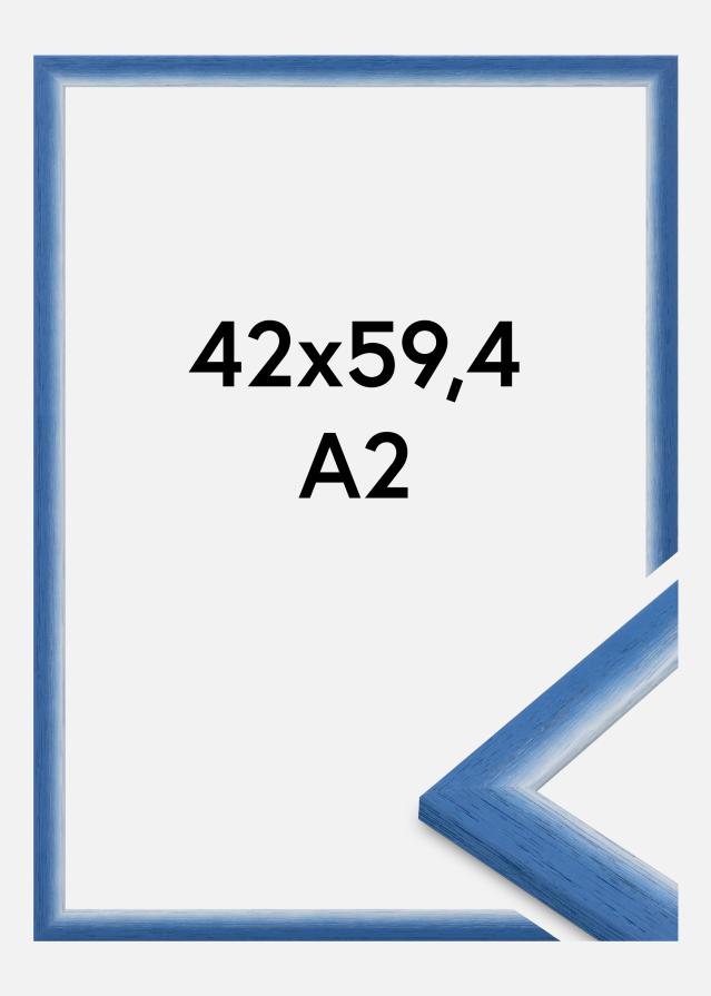 Cadre Cornwall Verre Acrylique Bleu 42x59,4 cm (A2)