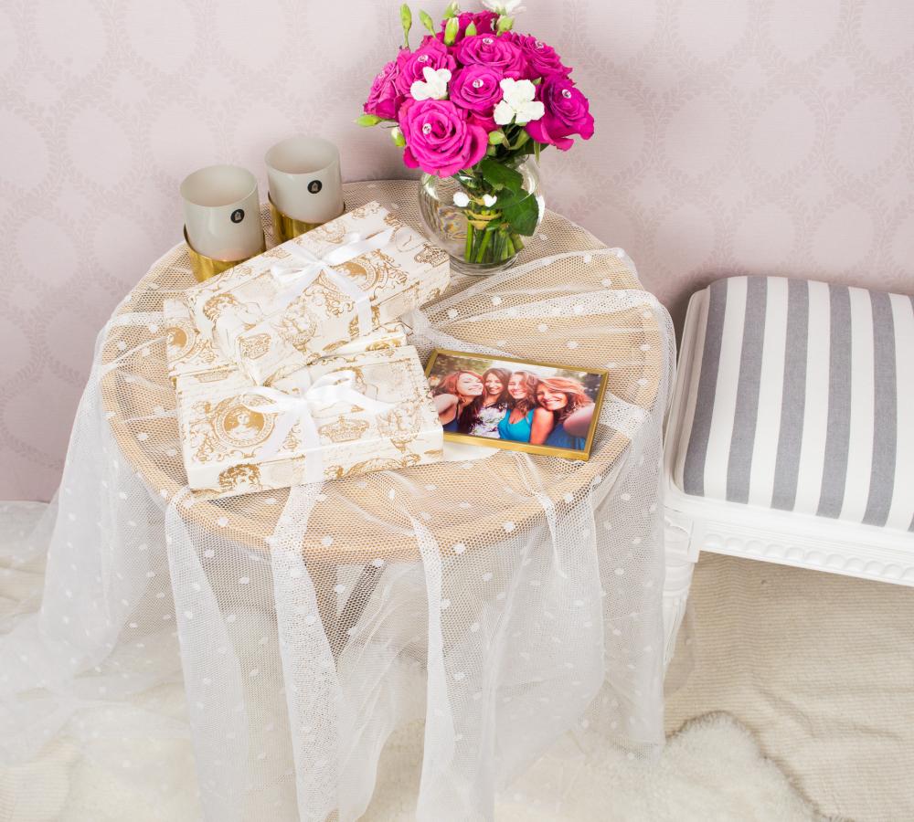 Cadre Métal Lisse Or 10x15 cm