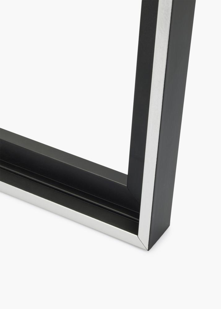 Caisse américaine Reno Noir / Silber 40x40 cm