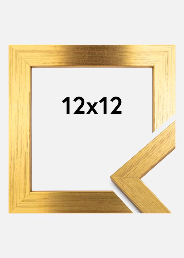 Cadre Gold Wood 12x12 cm