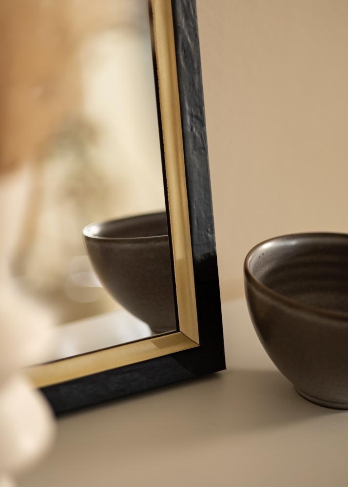 Miroir Leonie Noir - Propres mesures