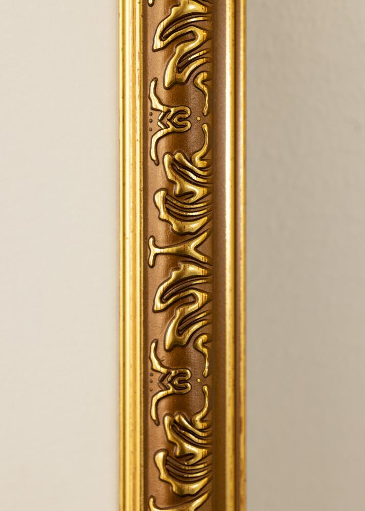 Cadre Swirl Verre acrylique Or 21x29,7 cm (A4)