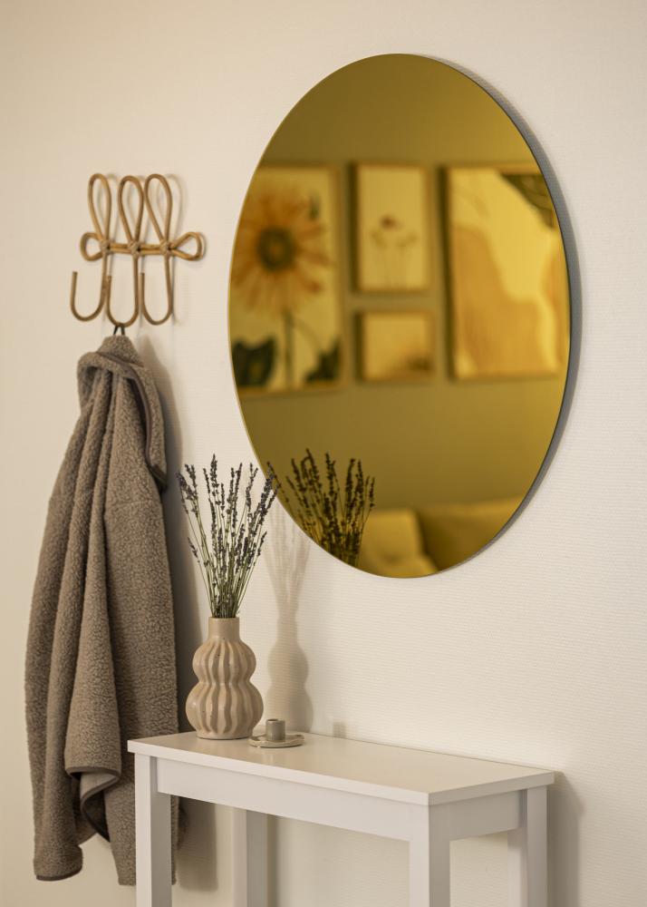Miroir Rich Yellow diamètre 80 cm