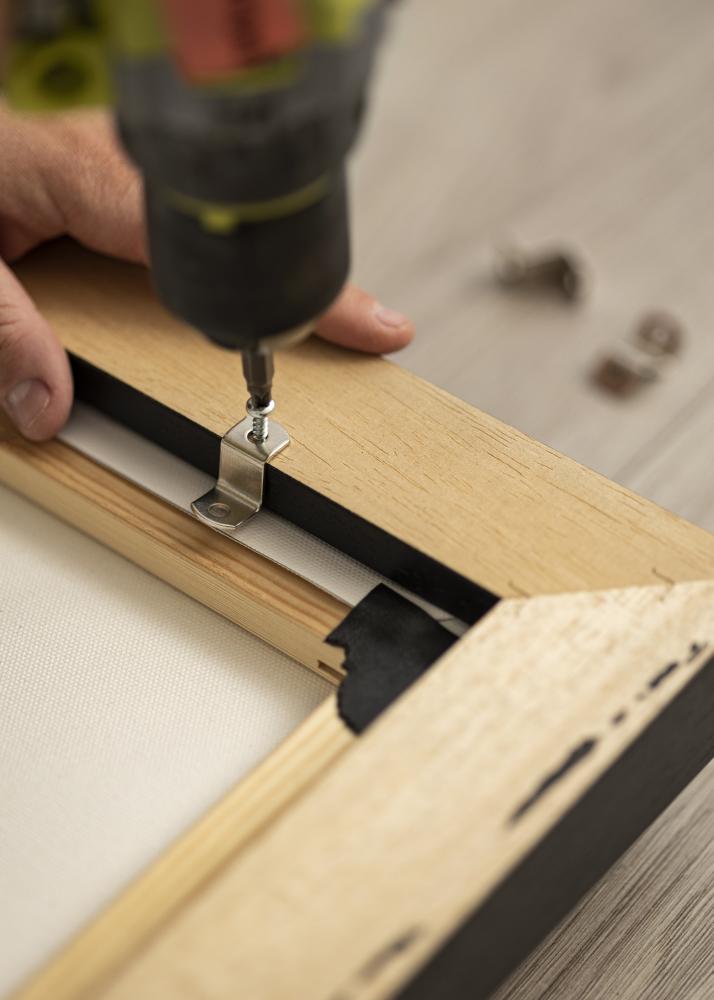 Caisse américaine Knoxville Noir 30x30 cm