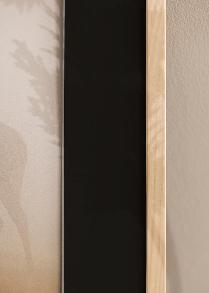 Cadre Galant Pin 50x60 cm - Passe-partout Noir 14x18 pouces