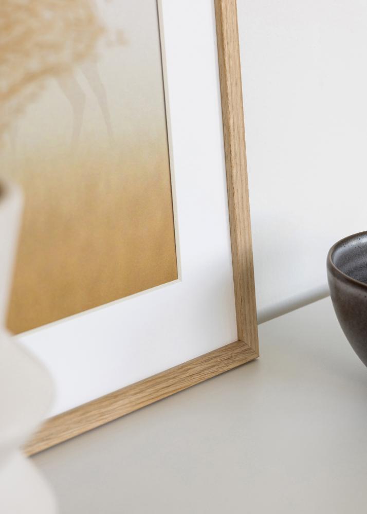 Cadre Edsbyn Verre Acrylique Chêne 9x11 cm