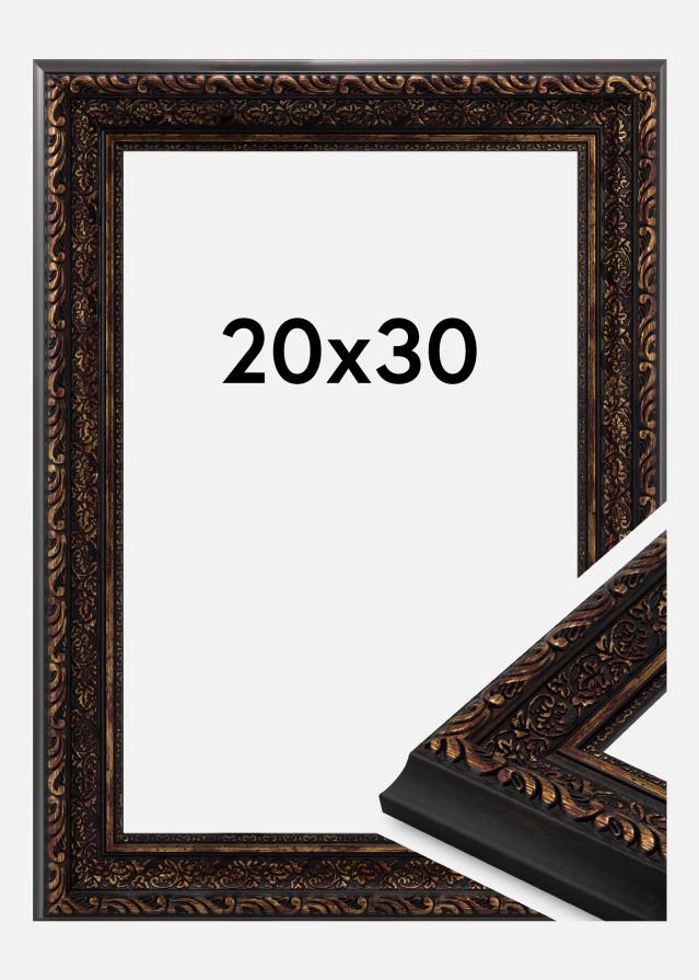 Cadre Imperial Verre Acrylique Or 20x30 cm