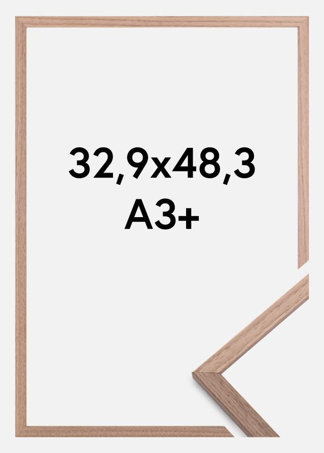Cadre Edsbyn Noyer Clair 32,9x48,3 cm (A3+)