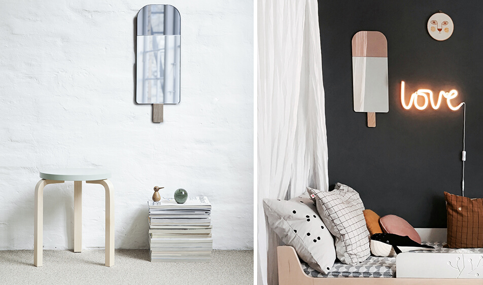 Ice Cream Mirror - miroir en forme de glace