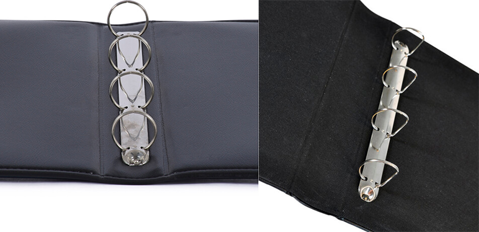 Classeurs noirs - album photo à anneaux