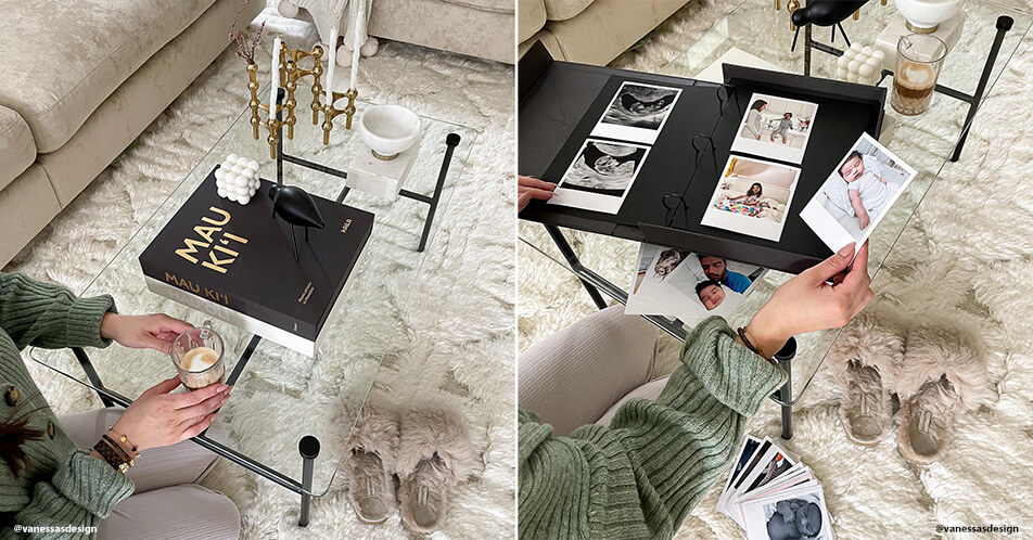 Scrapbooking avec les Coffee Table Photo Albums