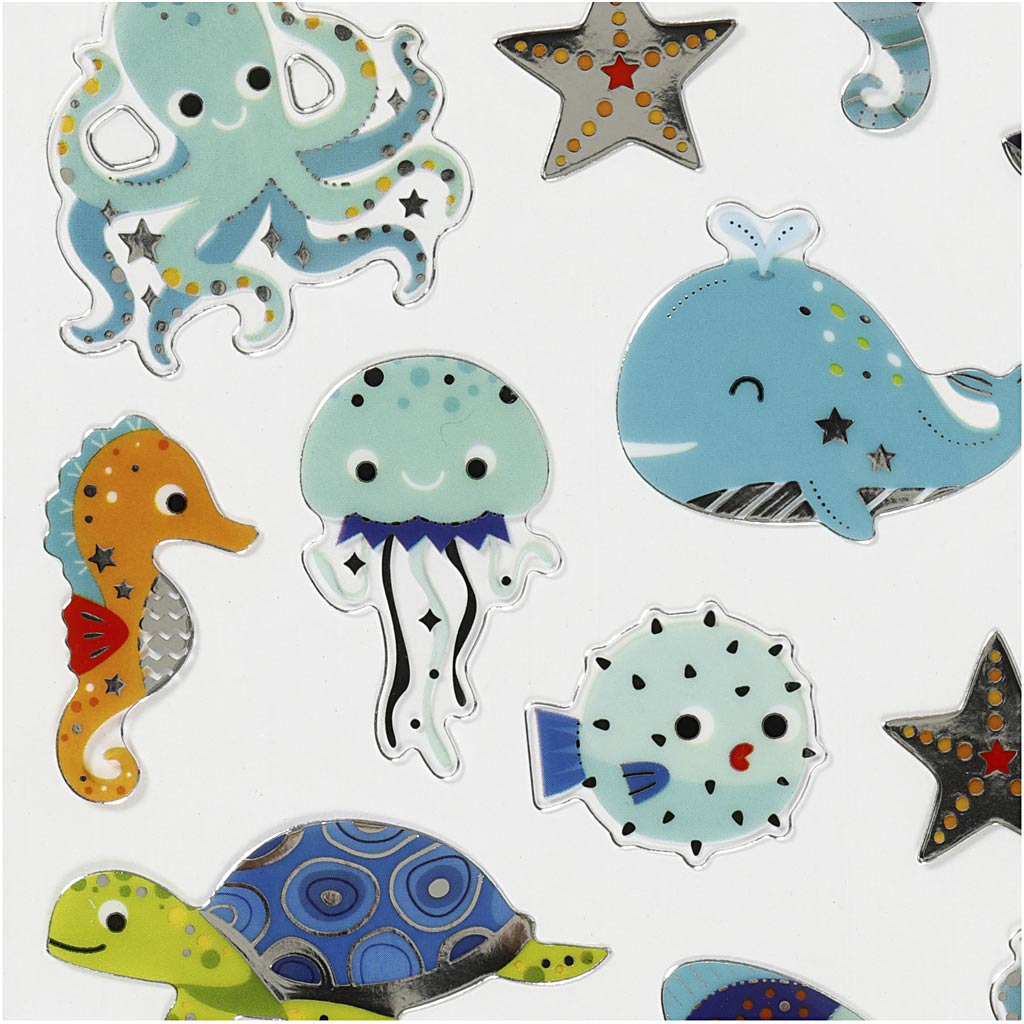 Achetez Stickers Animaux de la mer ici 