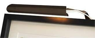 Eklunds Uno 1 pour largeur de cadre 25-60 cm Éclairage de tableau - Antique